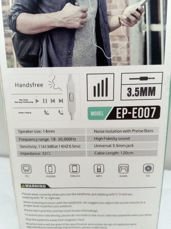 E007 headphone price in bangladesh